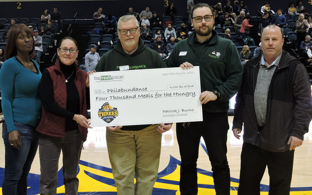 Fresh Grocer Partners with Drexel Men’s Basketball to Fight Hunger in Philadelphia